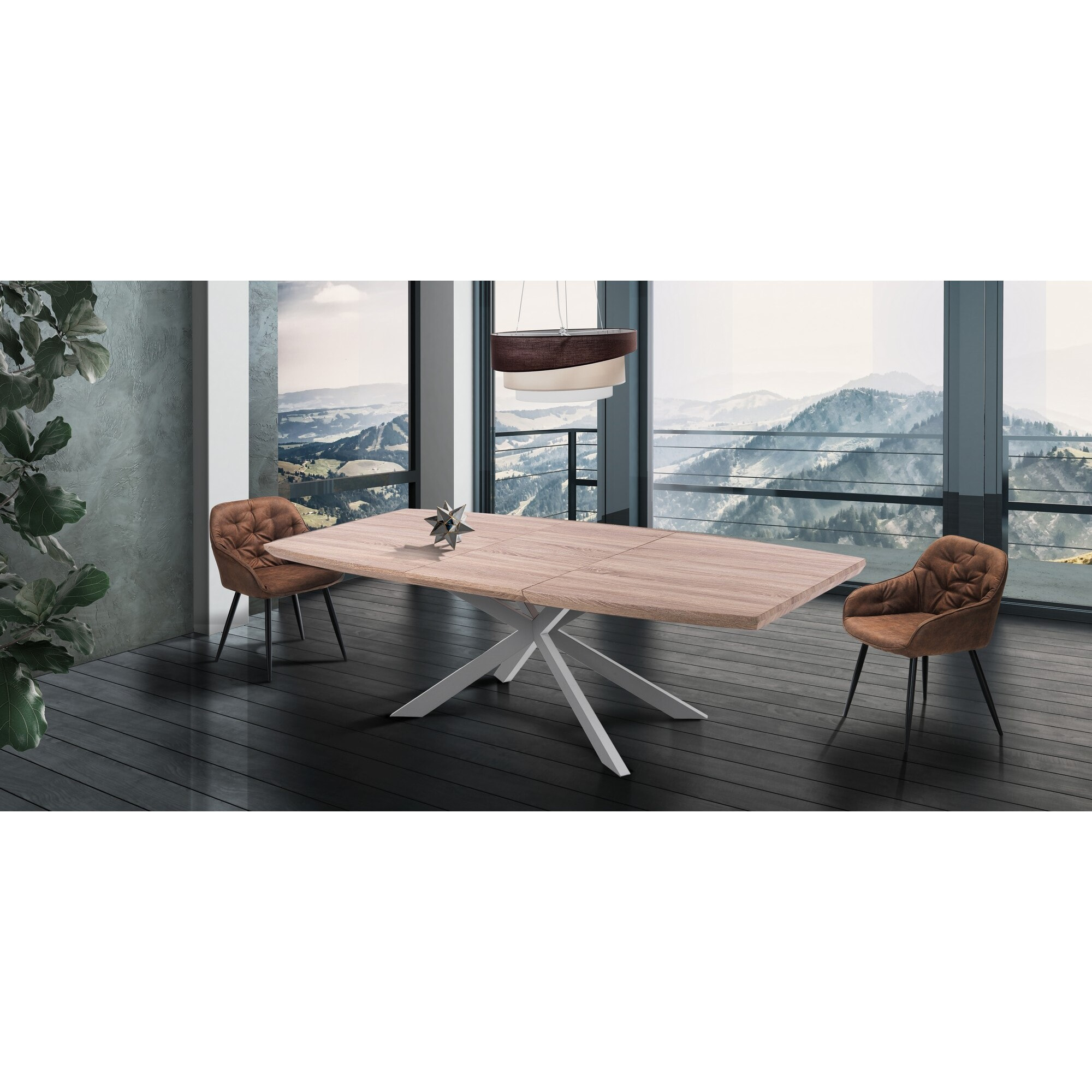 Tomasucci tavolo allungabile HICS WOOD multicolore