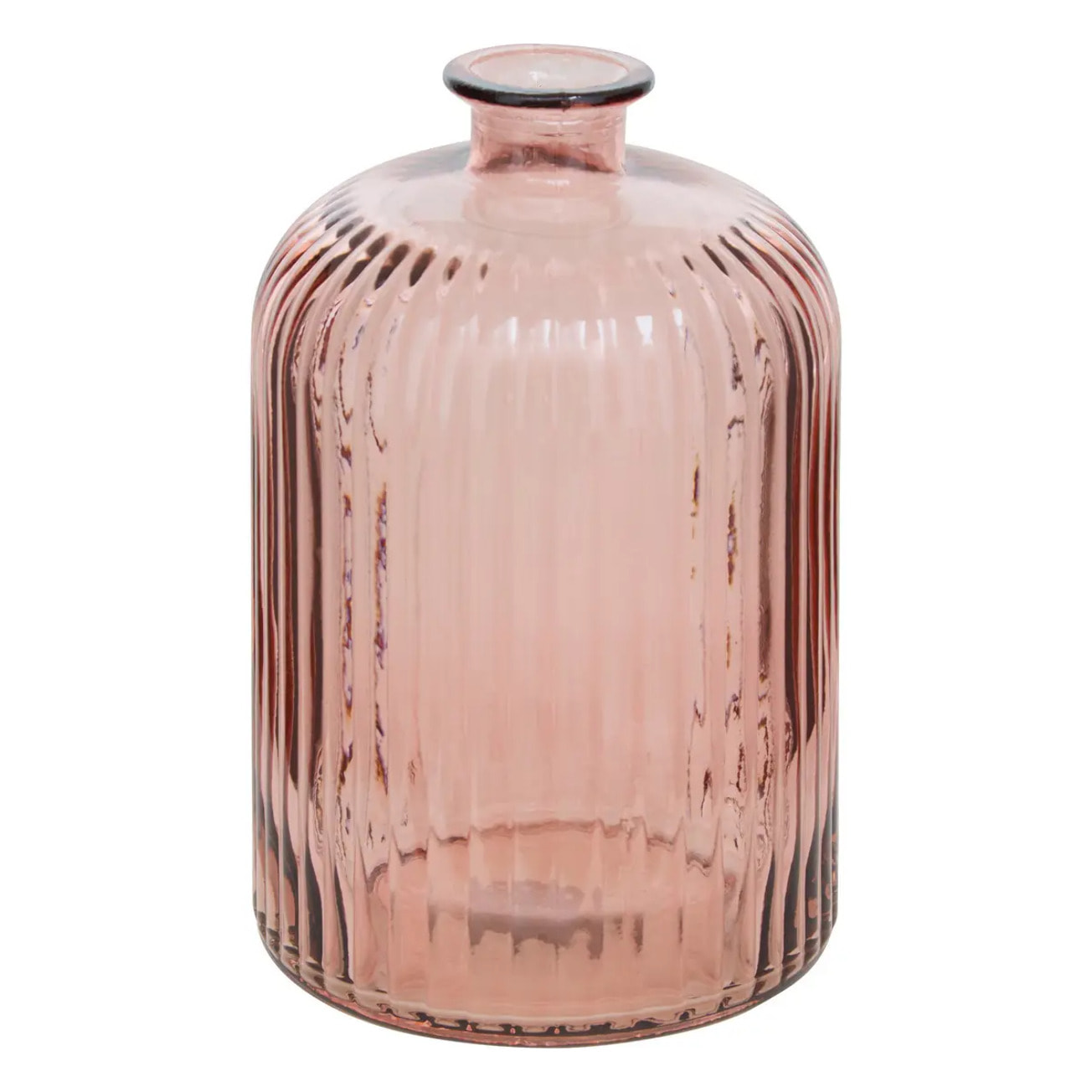 Vase Luz rose H23cm
