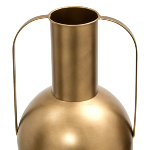 Vase en métal Barrel H.42,5cm doré