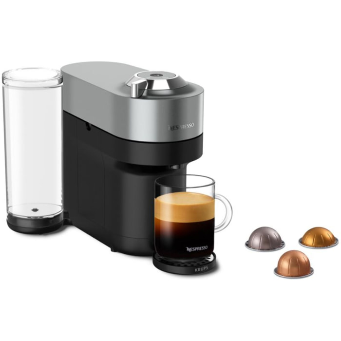 Nespresso KRUPS Vertuo pop+ YY5359FD argent
