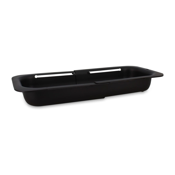 Panier égouttoir extensible 34.5-48cm en polypropylène et inox