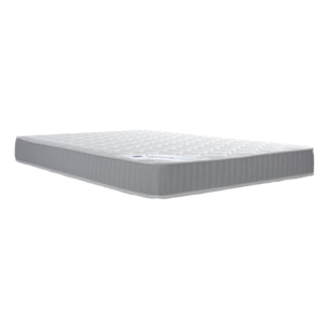 Ensemble matelas H23 ressort ensachés, ferme, 2 sommiers