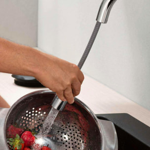Mitigeur cuisine Focus M42 avec douchette extractible 1 jet