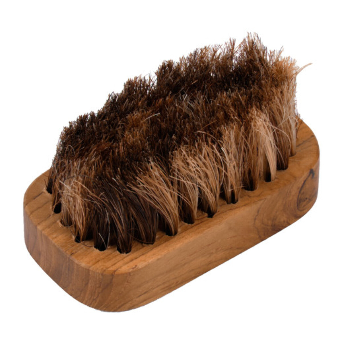 Brosse multifonction rectangulaire à poils doux et bois de teck - SALAH