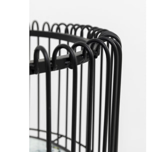 Table d'appoint Wire noire Kare Design