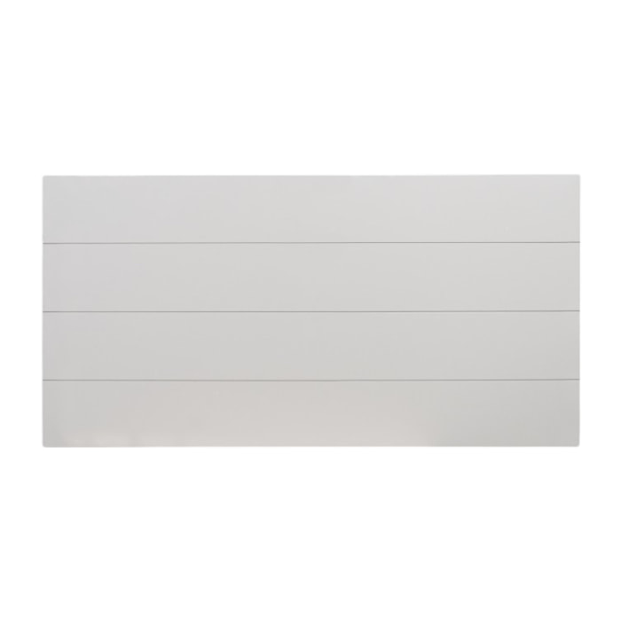 Tête de lit en bois DM gris clair en différentes tailles