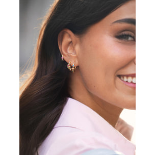 Pendientes Aro Leonor Baño Oro
