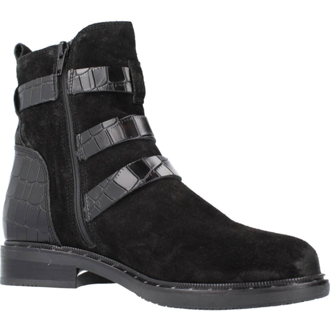 Botines Mujer de la marca CLARKS  modelo JENNA BIKER NEGRO