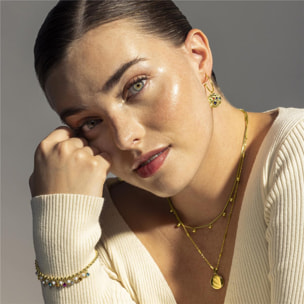 Collar Lux by Lux acabado oro 18k