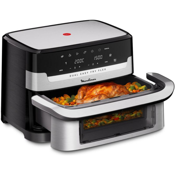 Friteuse sans huile MOULINEX Easy Fry Dual Flex EZ922DF0