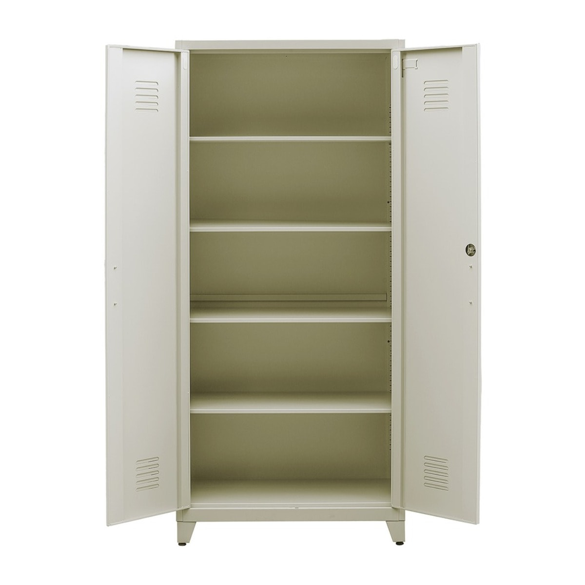 Libreria 5 ripiani color bianco opaco 60x30x189 cm - Buz