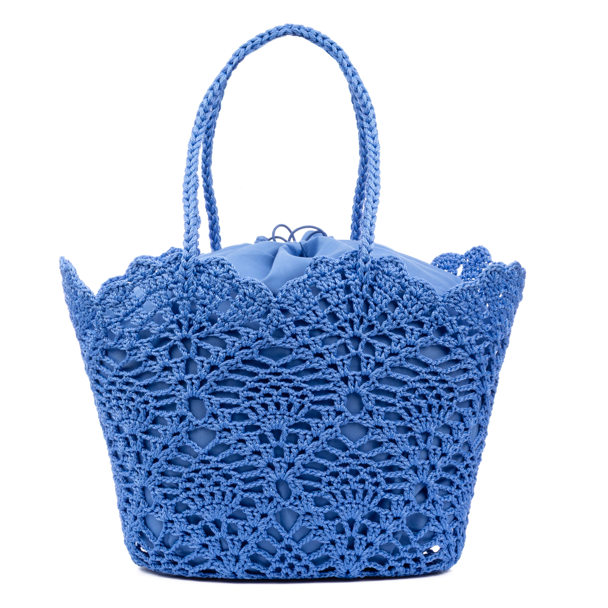 Zelbio borsa a spalla donna. Realizzato in cotone.