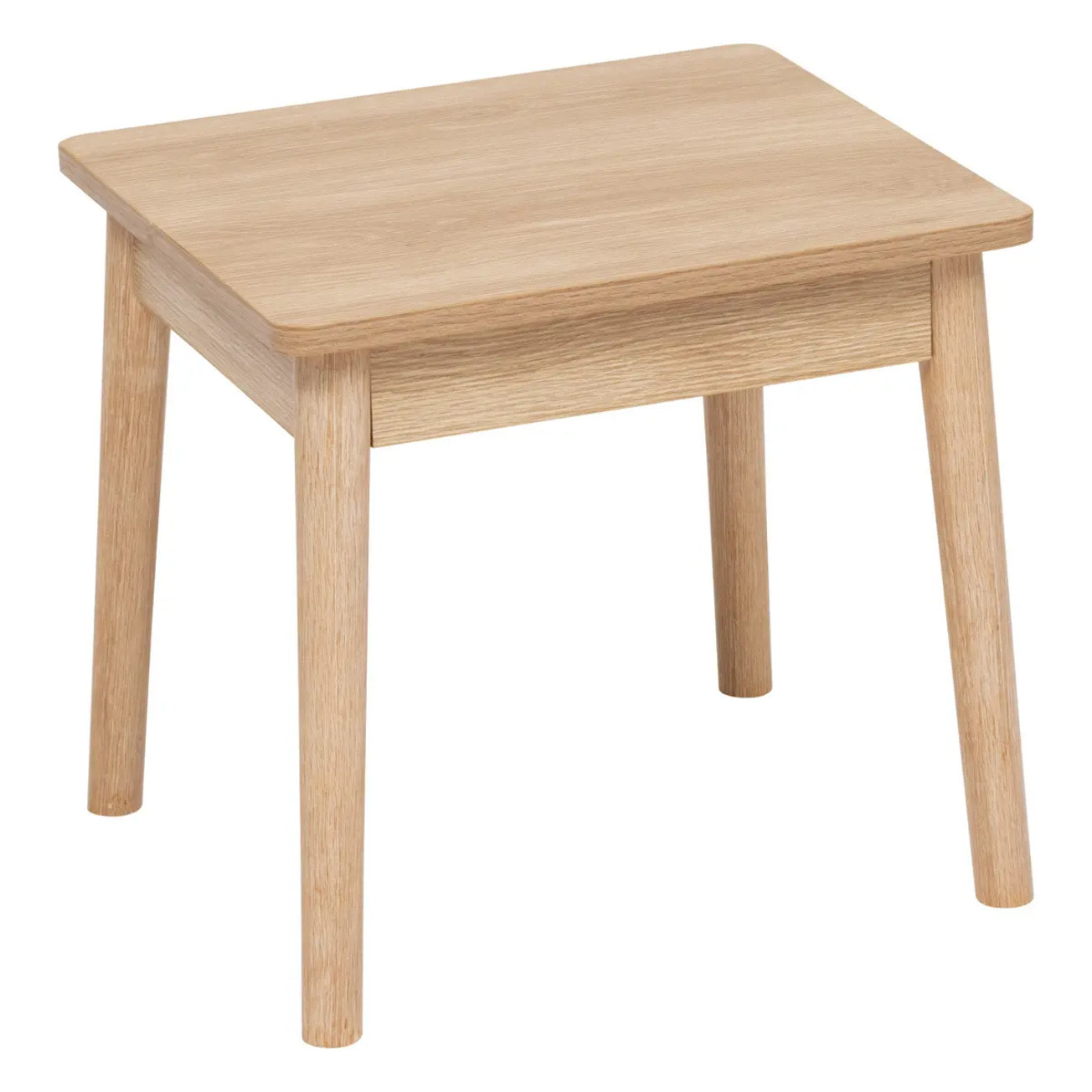 Lot de 2 tables gigognes Abana bois clair