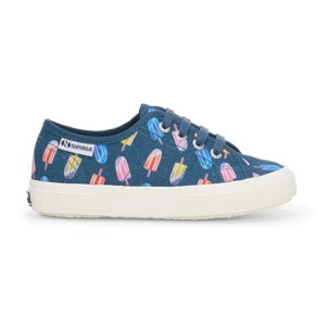 Le Superga Bambino/a Blu 3750 Kids Ice Lolly Print Leggera