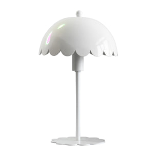 Lampe à poser en métal blanc - Margot