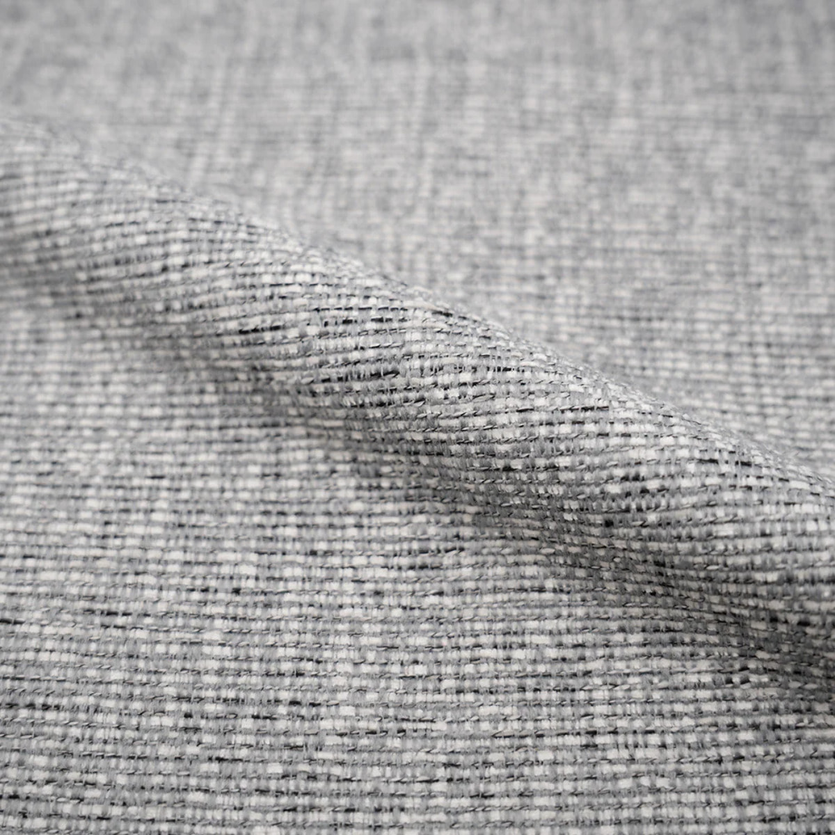 Lot de 2 chaises pour îlot central en tissu gris foncé 68 cm - Cécilia