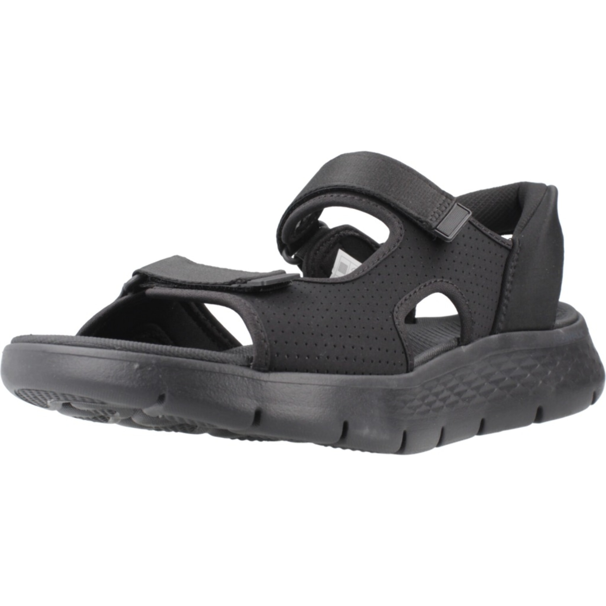 Sandalias Hombre Slip-ins Go Walk Flex Negro