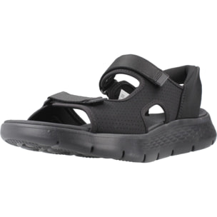Sandalias Hombre Slip-ins Go Walk Flex Negro