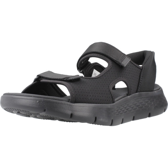 Sandalias Hombre Slip-ins Go Walk Flex Negro