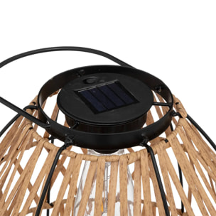 Lampe à poser d'extérieur "Esha" beige H32,5cm