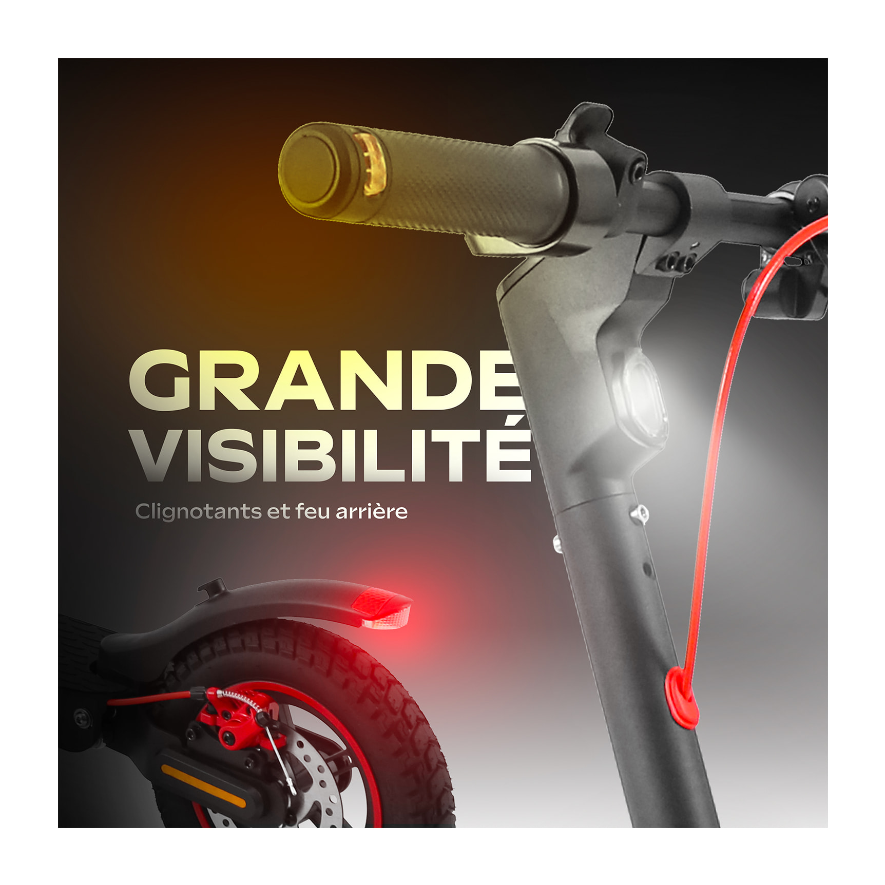Trottinette Électrique Adulte  UrbanGlide 100 PRO 2 –  Moteur 1100W -  Autonomie Jusqu'a 30 km - Pneu 10" - Batterie 42V/7,8Ah - Poids 15Kg
