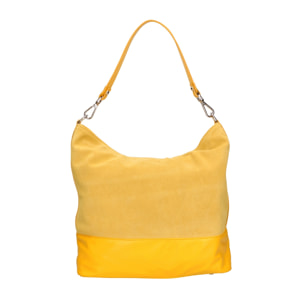 Borsa a spalla da donna - Modello Graziana - Vera pelle - 33.0 x 35.0 x 11.0 cm