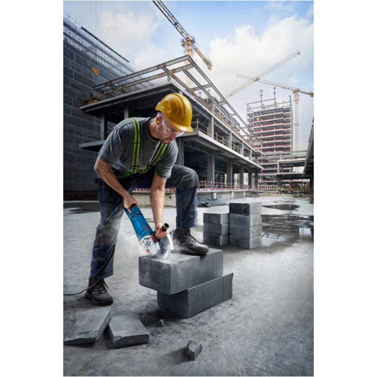 Meuleuses angulaires 230 mm GWS 27-230 PR 2700W - BOSCH - 06018C7100