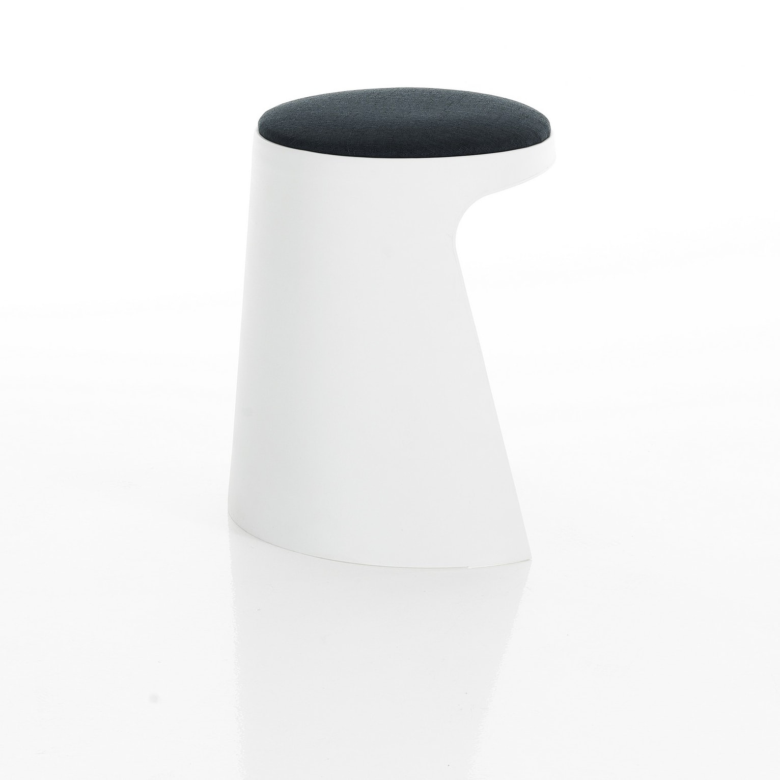 Tomasucci Tabouret TEX Blanc