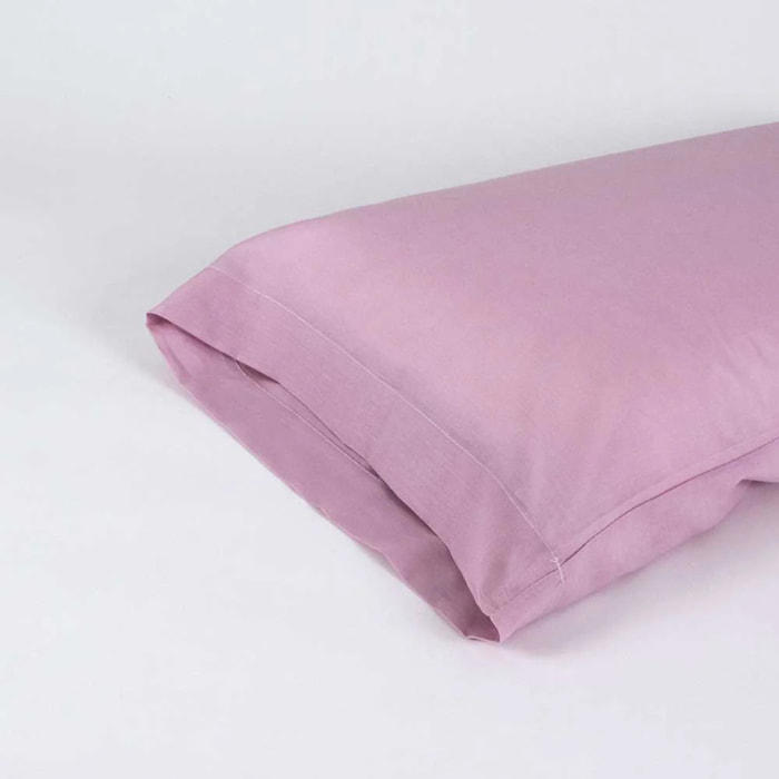 Funda de almohada algodón lisa