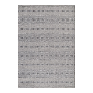 ARUBA - Tapis intérieur / extérieur à motif contemporain gris