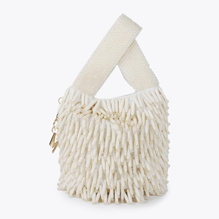 Borsetta strass effetto corallo