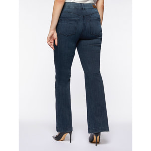 Fiorella Rubino - Jeans flare Turchese - Blu