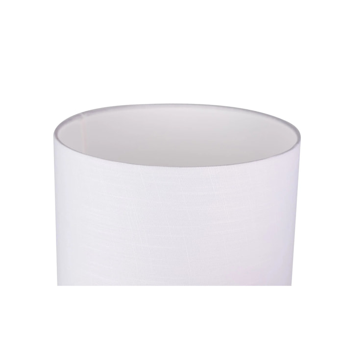 Lampara Sobremesa Ceramica Metal 28x28x50 Cm