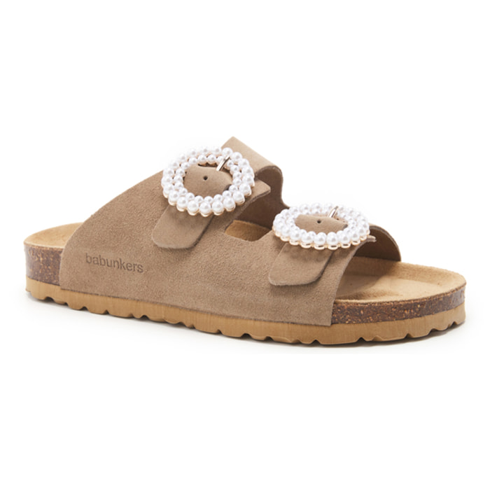 Sandalia BABUNKERS MARRON