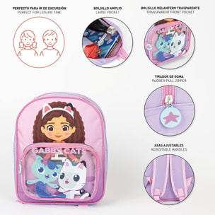 Mochila infantil gabby's dollhouse