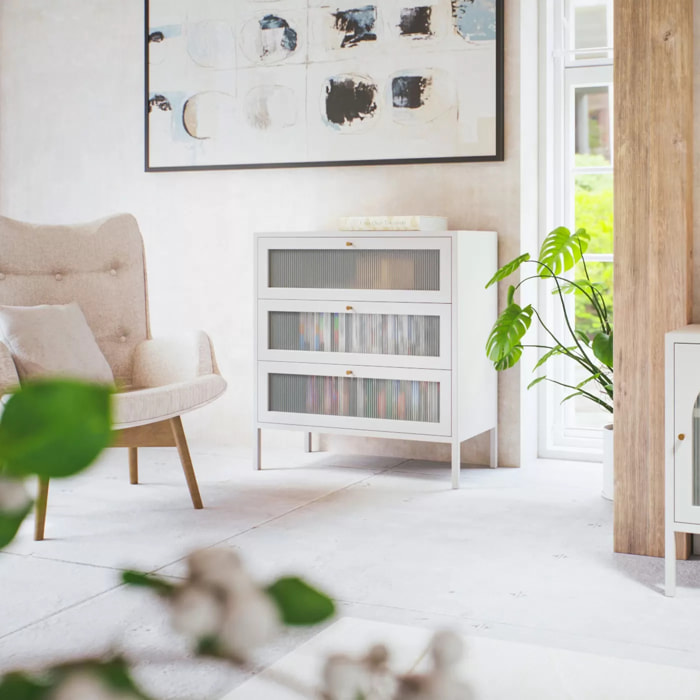 Buffet Naxos blanc 3 portes Kare Design