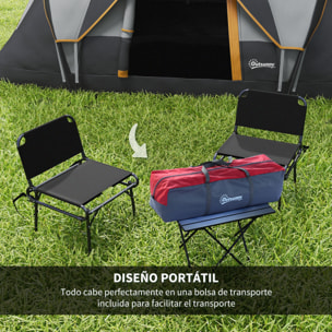 Tienda de Campaña Familiar para 5 Personas Tienda de Acampada de Túnel Impermeable 3000mm+ Tienda de Camping con Bolsa de Transporte y Gancho para Pescar Senderismo 455x220x180 cm Gris