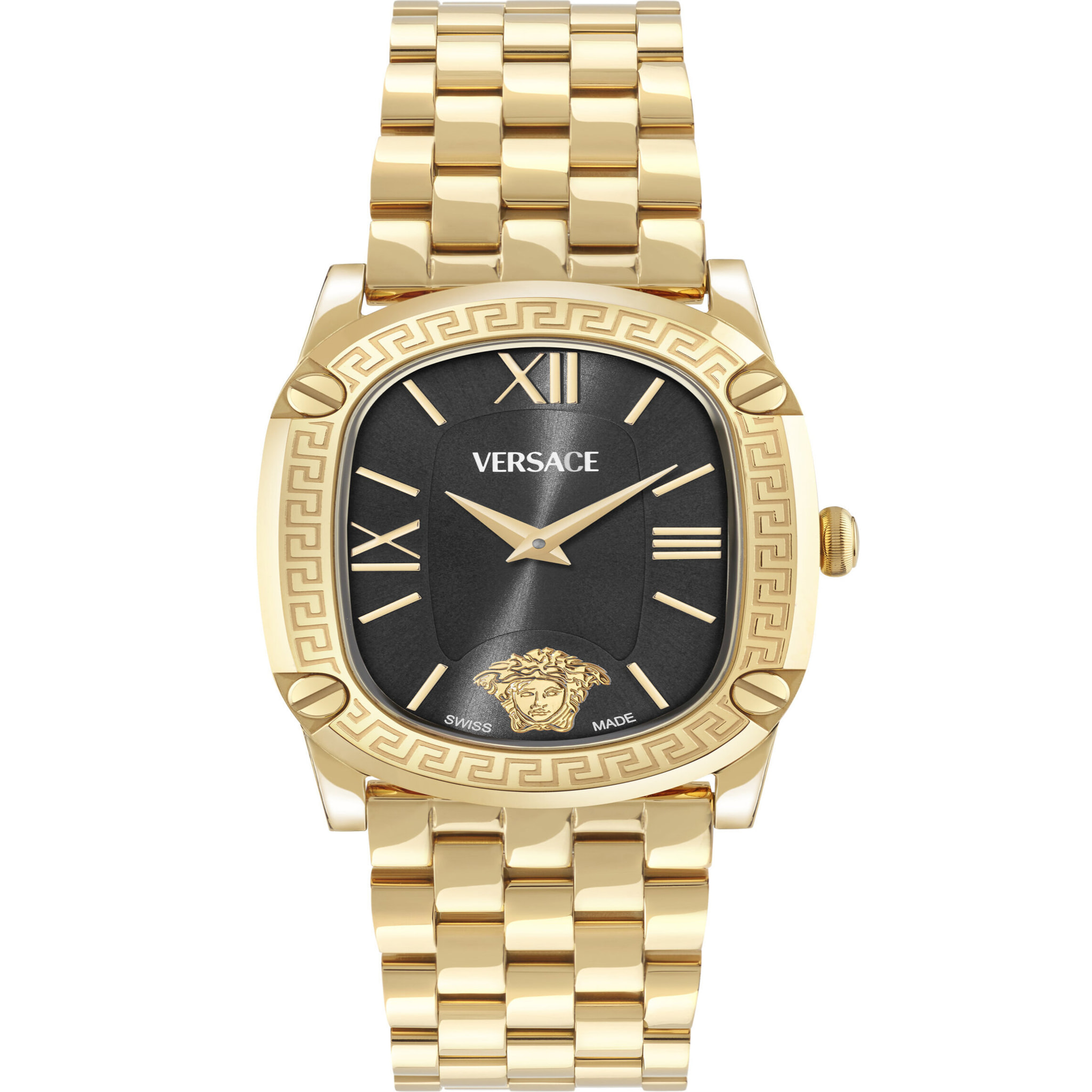 Versace Reloj Analógico De Cuarzo. New Couture