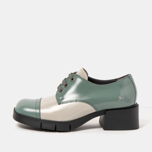 Zapatos 1289 NAPPA SHINNY PEPPERMINT-CINDER / VARSOVIA color Peppermint-cinder