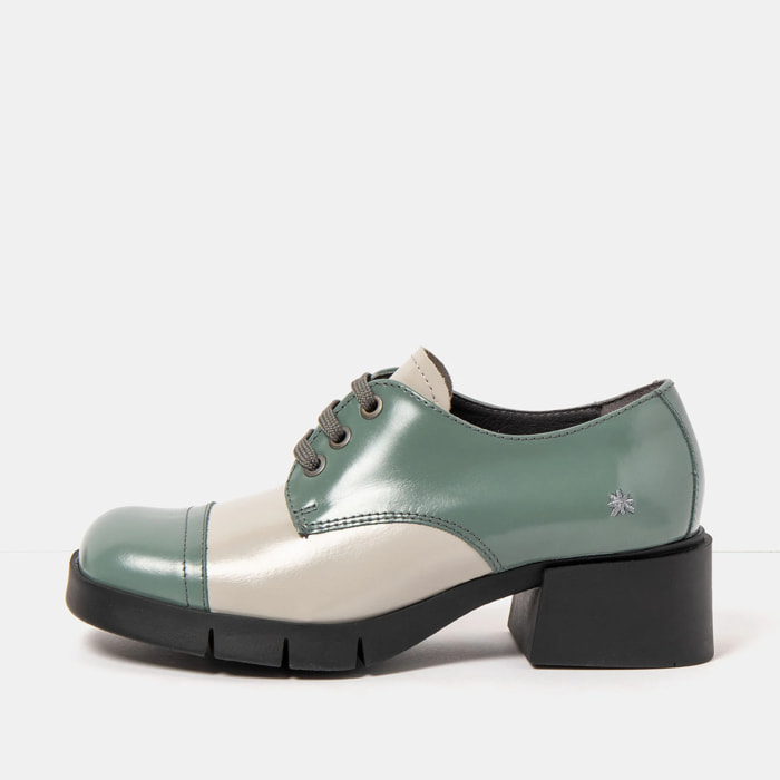 Zapatos 1289 NAPPA SHINNY PEPPERMINT-CINDER / VARSOVIA color Peppermint-cinder
