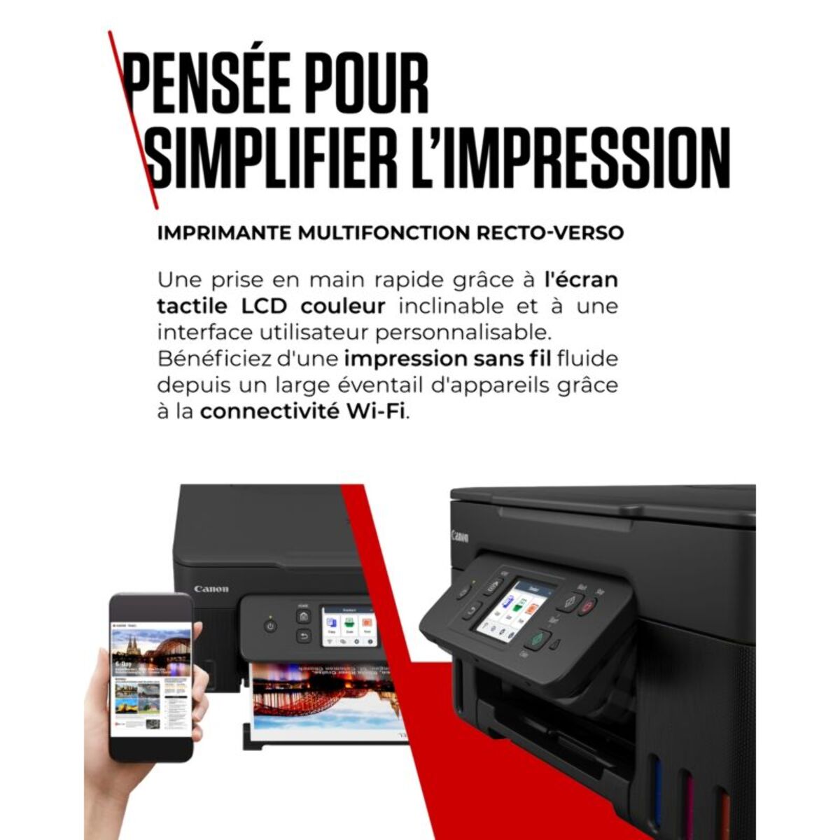 Imprimante jet d'encre CANON MEGATANK G3590