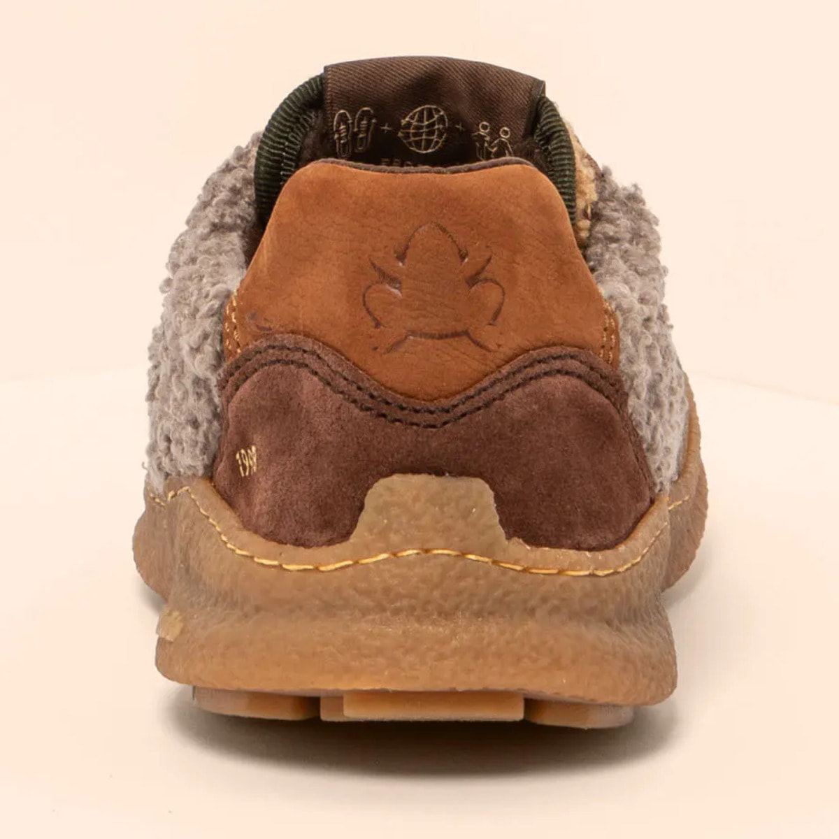 Zapatos N5435B MULTI MATERIAL LAND/ OROEL color Land