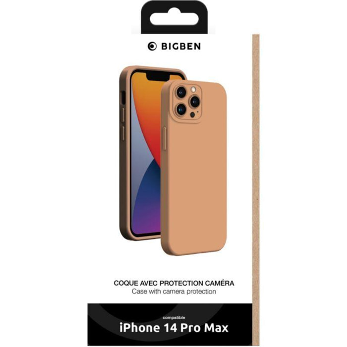 Coque BIGBEN CONNECTED iPhone 14 Pro Max full protection rose