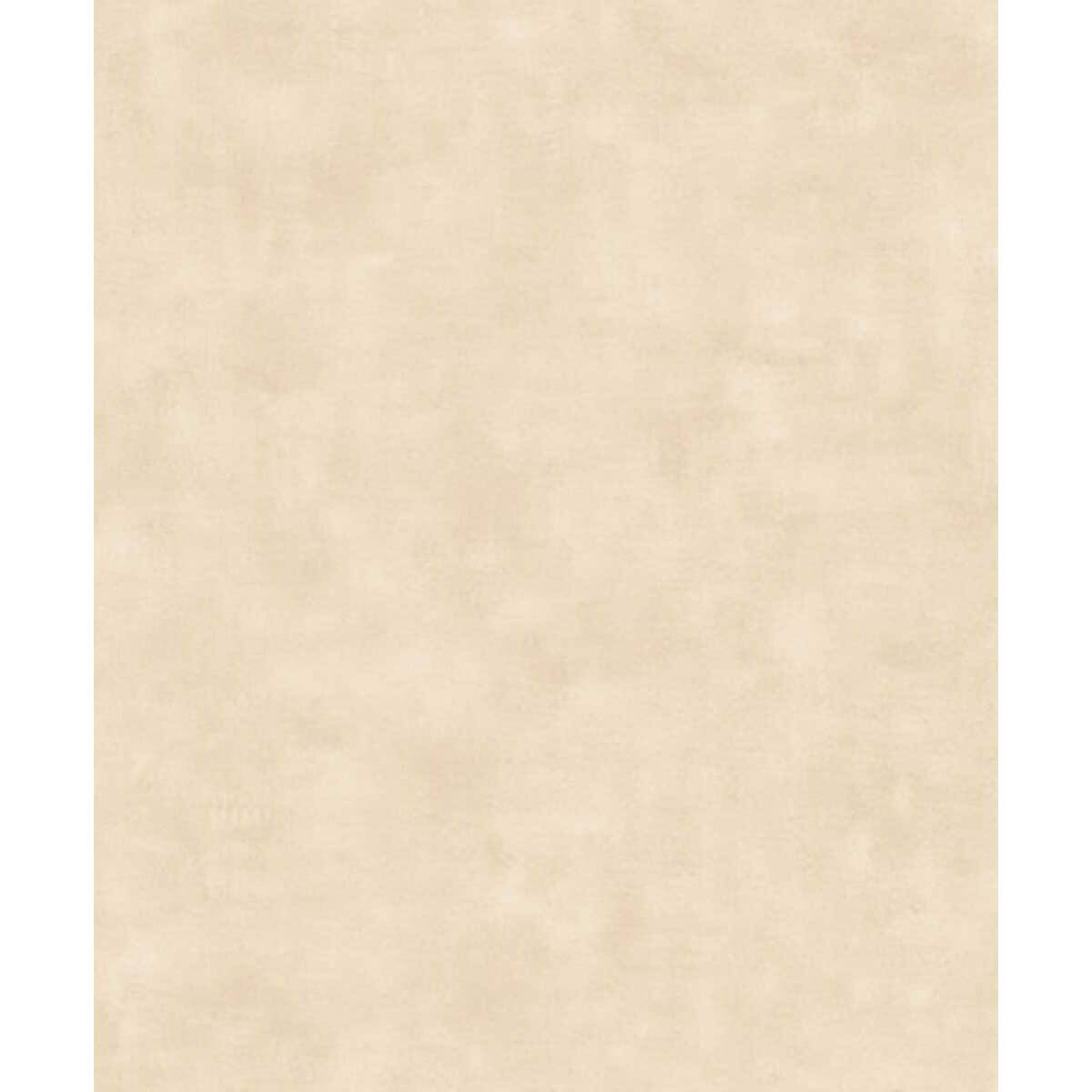 Papier peint uni effet toile lin beige sable