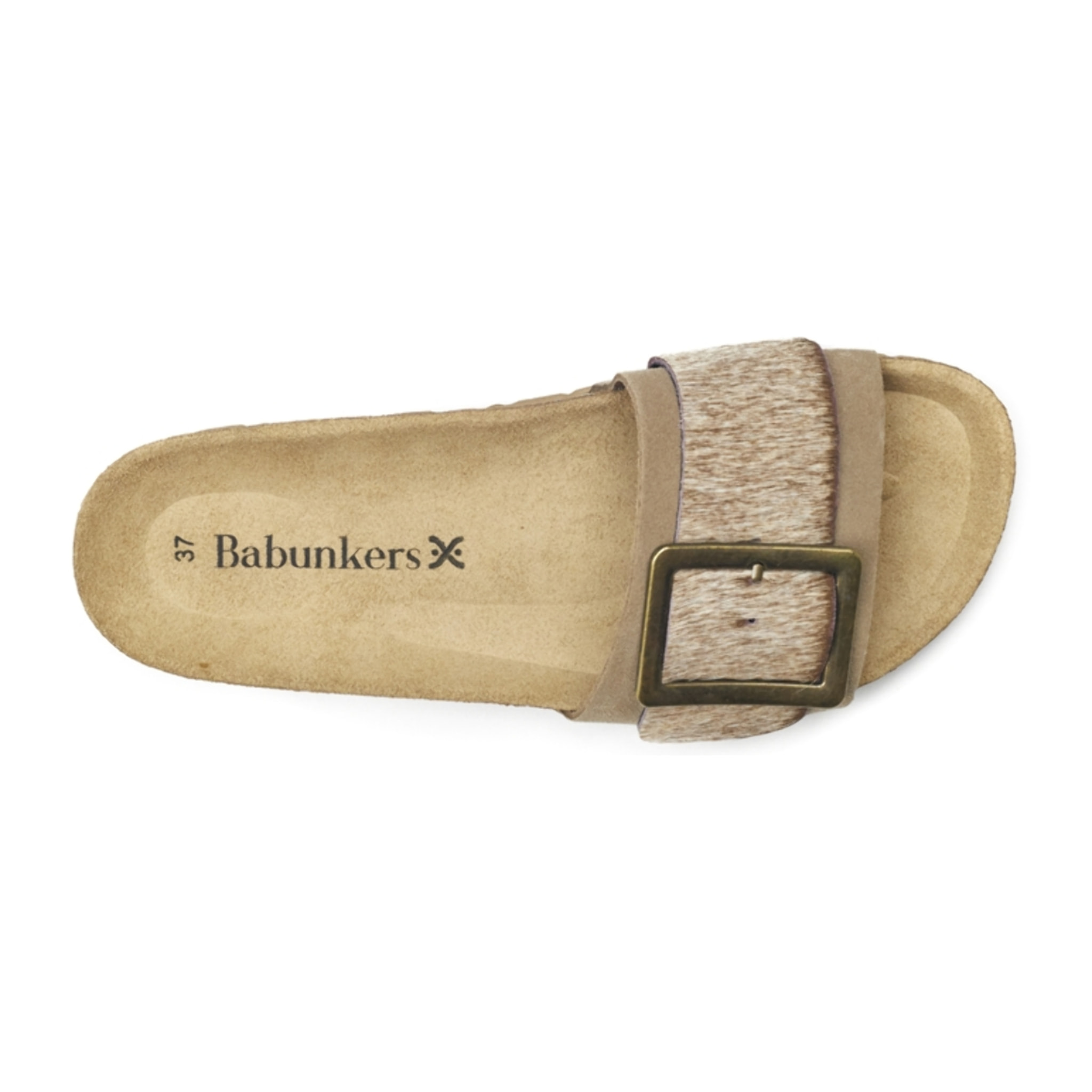 SANDALIA MALLORCA BABUNKERS MARRON