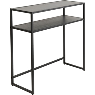 Console Loftie 80x30cm noire Kare Design