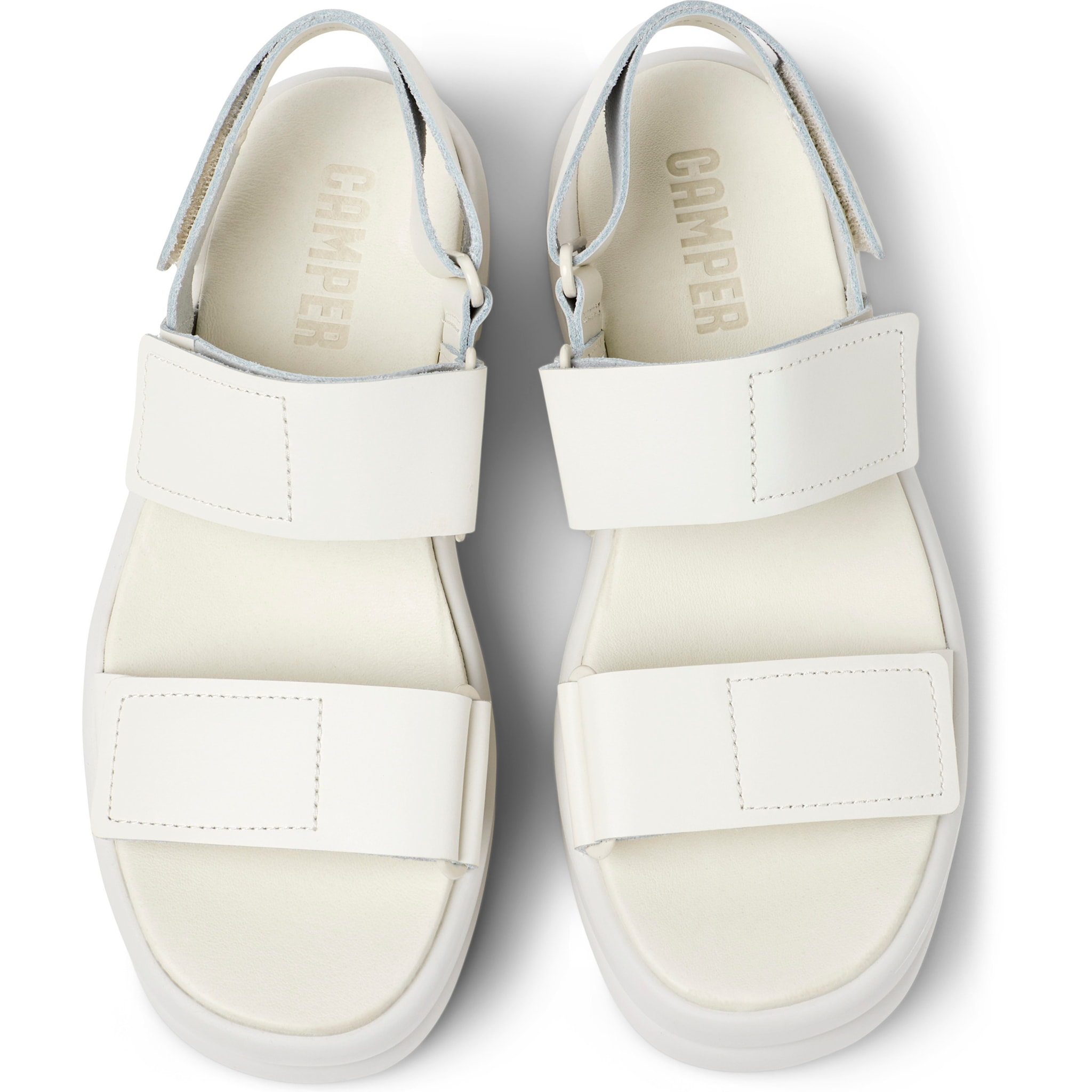 Sandali - CAMPER Pelotas Flota Up - Bianco - Pelle liscia