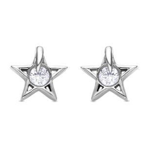 Pendientes Lux by Lux acabados plata