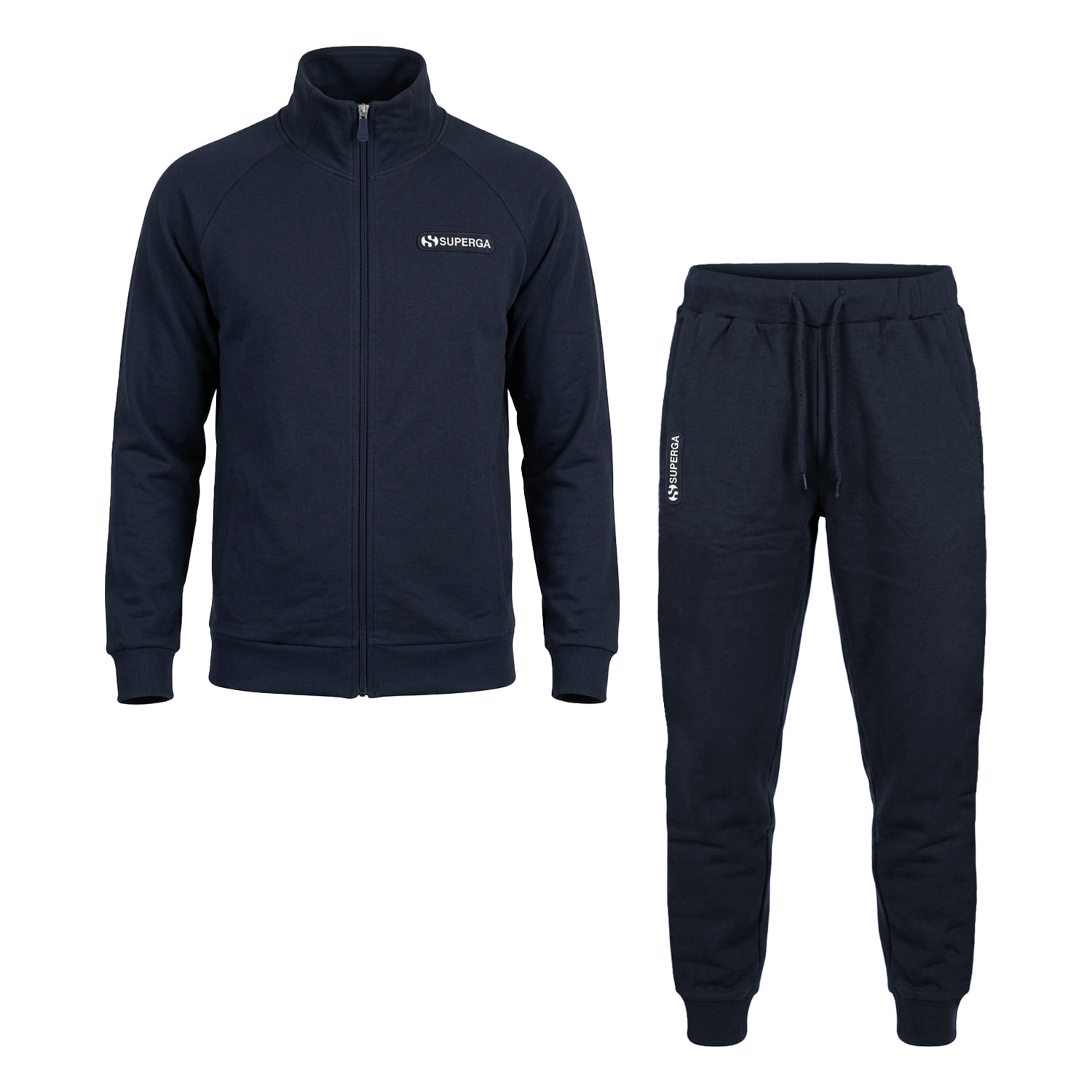 Tuta Uomo SUPERGA Cotone Leggero Primavera Full Zip