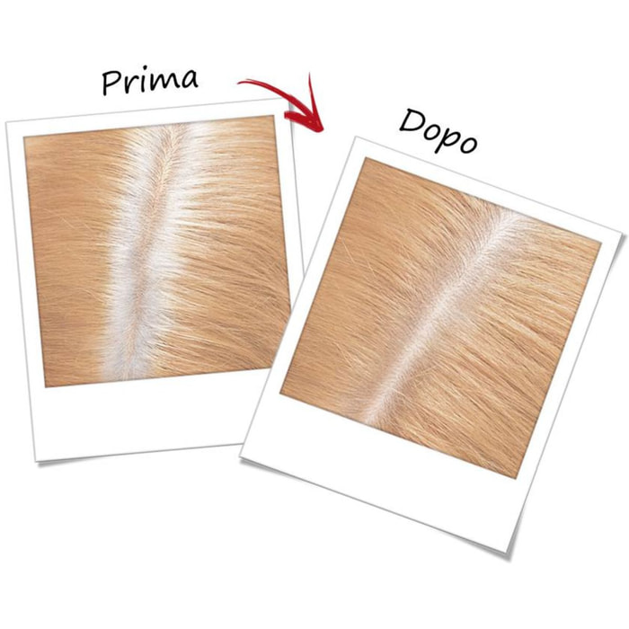 2x Spray Colore Biondo per Capelli Bianchi Ritocco Perfetto